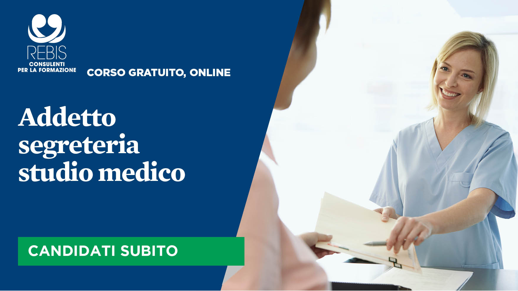 Addetto segreteria amministrativa di studio medico